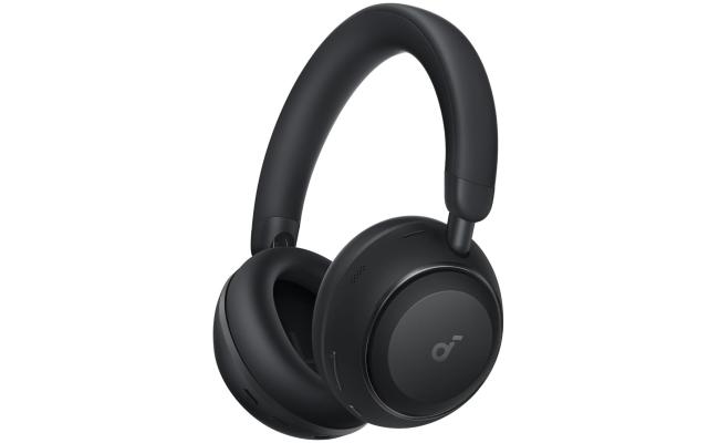 Anker Soundcore Space 2, Active Noise Cancelling Headphones, Comfortable Fit, 50H Playtime, LDAC Hi-Res Wireless Audio, Dual Connection, Clear Calls, Bluetooth 6.1, Jet Black